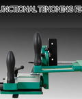 Heavy Duty Woodworking Tenoning Machine Desktop Drilling Jig For Dead On Alignment Square Table Saw Fixture with adjustable clamps