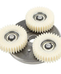 High Performance Planetary Gear Kit 36T with high strength steel gears, 3x nylon gears, for 500W-750W motors in electric scooters and bicycles.