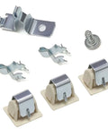 Dryer Door Latch Strike Kit For Whirlpool Kenmore Replacement Part Replaces 236877 420198 423232 279337 includes 3 catches