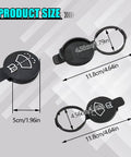 Windshield Washer Fluid Reservoir Cap Replacement For Chevy Buick Cadillac GMC Durable Black Plastic Tank Cap dimensions
