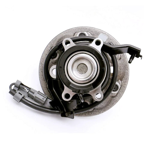 Front Left Wheel Bearing Hub Assembly For Chevy Colorado GMC Canyon Isuzu I-280 I-290 6 Lugs With ABS 2WD Only Direct Replacement Premium Sealed Bearings Durable Steel Easy Install