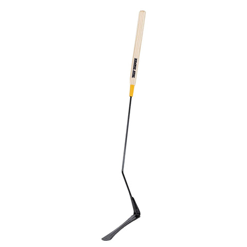 Grass Whip With Double Edged Serrated Blade And 38 Inch Hardwood Handle For Quick Weed And Tall Grass Clearing In Ditches Fields And Forests With Durable Long Reach Go To Tool