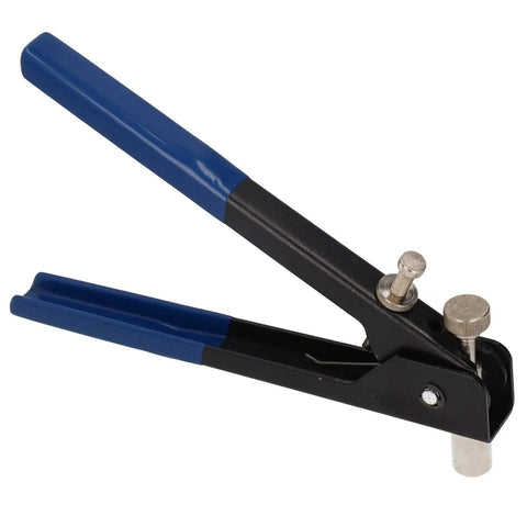 Threaded Nut Rivet Gun for Sheet Metal Aluminum Alloy Flat Head Rivet Nut Set Tool with blue handles