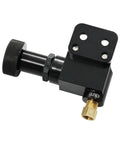 Universal Adjustable Billet Aluminum Knob Proportioning Valve Kit With Bracket For Under Floor Master Cylinders Fine Tune Brake Line Pressure