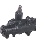 Remanufactured Power Steering Gear With Brand New Seals And Rigorous Hydraulic Testing For Hella Smooth Handling And Quick Direct Swap On Your Favorite Ride from side angle, showing detail and design.
