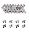 Beefy Heavy Duty Drive Chain For Coleman KT196 CK196 Go Kart And Hisun HS200GK 196cc 200cc 212cc 32 Links With 8 Master Links