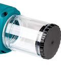 Close-up of the transparent nozzle of a Heavy Duty Cordless Rivet Tool Featuring Brushless Motor And 10KN Pulling Force Cracks Steel Aluminum Rivets Up To 3 16 Inches.