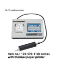 Tough As Nails Portable Surface Roughness Tester With Single Press Activation And Snappy LCD Readouts That Make Daily Shop Floor Measurements Feel Like A Cinch For Seasoned Machinists with thermal printer.