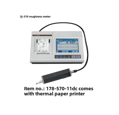 Tough As Nails Portable Surface Roughness Tester With Single Press Activation And Snappy LCD Readouts That Make Daily Shop Floor Measurements Feel Like A Cinch For Seasoned Machinists with thermal printer.