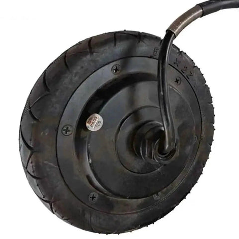 5.5 Inch Brushless Hub Motor Electric Skateboard With Solid Tires For Real Riders Total Grip On Wet Or Dry Surfaces Smooth Acceleration