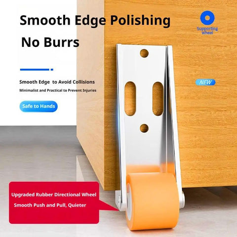 Premium Top Shelf Heavy Duty Vertical Track Roller Wheels With Tough Rubber Casters And Zero Sag Design For Smooth As Silk Sliding Door Glide On Scratch Proof Floors with upgraded rubber wheel.