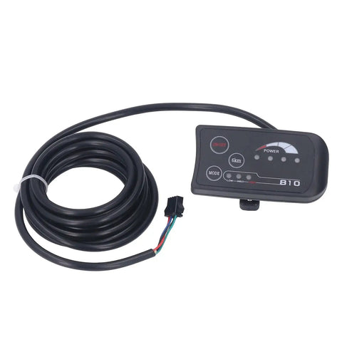 Ride Ready LED Display Panel For Electric Bikes And Scooters 36V 48V S810 With SM Plug Fits 22.2mm Handlebars waterproof ABS