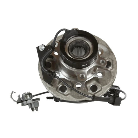Wheel hub bearing assembly from Front CV Axle Shaft Kit With Left And Right Axles, Wheel Hub Bearing Assemblies, And ABS Replacement