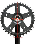 Single Speed Crankset 36T 170mm Crankarms For Mountain And Road Bikes Fixed Gear Square Taper Chainring Diameter 150mm