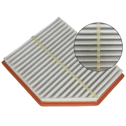 Nissan Sentra Engine And Cabin Air Filter For 2020 To 2024 2L L4 Replacement Part 16546 6LA0A 27277 6CA0A filter close-up