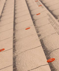 Bulletproof Plastic Cap Nails For Roofing Underlayment And Housewrap Fastening installed on roof synthetic underlayment