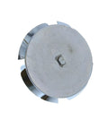 Super Handy 4 Inch Pvc And Abs Schedule 40 Dwv Pipe Removal Tool with circular metal blade for drill attachment.