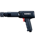 Long Barrel Air Hammer For Heavy Duty Demolition And Workshop Use, 2300 Blows Per Minute, 3.75 Inch Stroke, 0.401 Inch Universal Chuck Included
