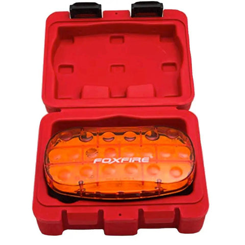 Logger Lite Safety Kit For Trucks And Logging Crews Amber Beacon With 26 LEDs in red case