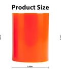 Heavy Duty Load Wheel For Toyota 8HBW23 Electric Pallet Jack Lift Truck shown in orange, measuring 4.33in height and 3.35in diameter.