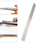Pro Grade Complete Guitar Maintenance Kit with notched straight edge tool for fretboard checks, neck flatness, and guitar alignment.