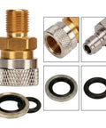 Top Shelf Quick Connect Filling Charging Hose With 1/8 Inch Thread High Pressure Pneumatic Air Line male coupler with O-rings