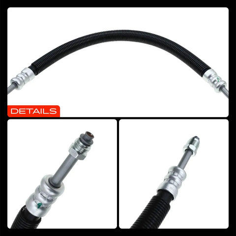 Power Steering Pressure Line Hose Assembly For Chevy Silverado And GMC Sierra Trucks With O Ring Pump To Gear Fits Silverado 1500