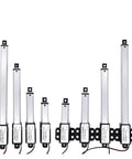 Compact 30mm DC 12V Linear Actuator With 30N To 150N Force Dope Quiet Gear Motor Safe Short Circuit Protection Durable Putter Push Rod For Home Appliances DIY Projects And More, multiple sizes