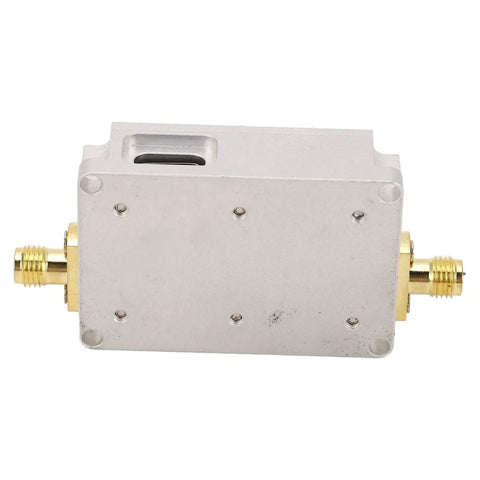 Boost Your Radio With A 10MHz To 6GHz RF Amplifier, 20dB Gain, aluminum housing, SMA connectors, DC 5V powered