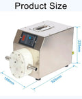 Heavy Duty Honey Transfer Pump With Filter, Electric Gear Pumping System For Viscous Liquids And Syrup, Adjustable Speed, Beefy Ten Liters Per Minute Flow, Food Grade, Perfect For Kitchen Or Small Scale Industrial Use, 325x188x225mm