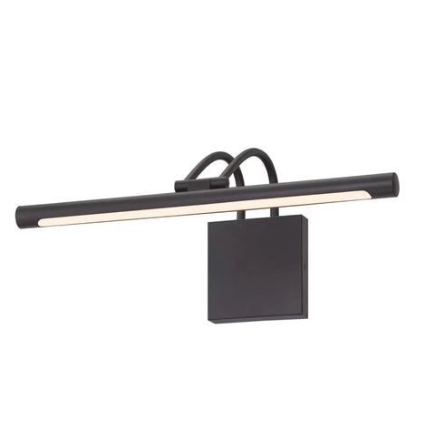 Hardwired 17 Inch LED Picture Light Dimmable Matte Black 3000K With 794 Lumens Energy Saving UV Safe Lighting For Wall Art And Photos Dope Illumination That Lasts Up To 35,000 Hours