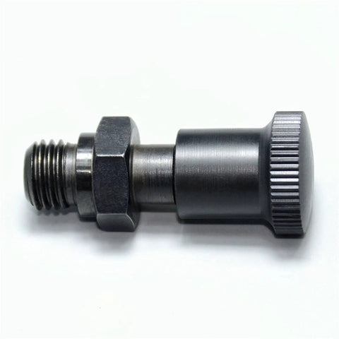 Rock Solid M12 Indexing Plunger Pin Embedded Threaded Positioning Pin With Dead On Segmentation Grip Built Tough Steel Machine Tool Accessory.