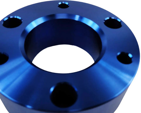 Dope blue billet aluminum strut spacer for 3 Inch Front Lift Kit For 2007 2021 Silverado 1500 And Sierra 1500 6 Lug