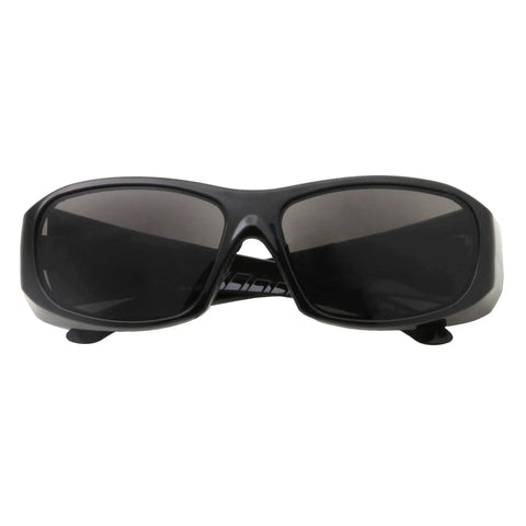 Front view of Full Lens Magnification Safety Sunglasses For Outdoor Work With Plus Two Diopter Reading Glasses, UV400 Polycarbonate Lenses, ANSI Z87 Certified.