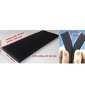 CNC Straight Bellows Cover 80x10mm Stroke 140mm for machine guarding showing material details and compressed size view