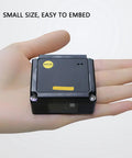 Small hands free embedded fixed mount barcode scanner for auto scan and real time data capture mount anywhere high speed scanning