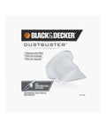 Replacement Filter For BDH7200CHV And BDH9600CHV Hand Vacuums Washable With Long Life Performance shown in packaging