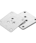 Heavy Duty Furniture Leg Pads And Table Leg Connectors With 25 Piece Mounting Hardware Kit For Chairs Tables And Couches Built Tough As Nails For Serious Load Bearing And Zero Drama Setup Daily, showing silver steel mounting plates.
