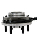 Side view of Front Wheel Bearing Hub Assembly Set Of 2 For 2011-2014 Ford F-150 2WD, Expedition 2WD, And Lincoln Navigator 2WD, 6 Lug Hubs