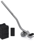 Heavy Duty Furniture Lifter Tool With Sliders And Wheels For Moving Heavy Sofas Refrigerators And Washing Machines Safe To Lift And Roll With Four Raise Blocks And One Lifter Tool Durable Metal Grey