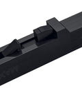 Heavy Duty Barn Door Soft Close Kit For Single Doors 132 To 176 Lbs, close-up of black spring buffer damper component