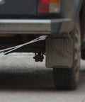 Five Ton Come Along Winch With Eleven And A Half Foot Steel Cable Dual Gear Heavy Duty Ratchet Puller For Vehicle Rescue in use