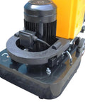 Close-up of a 7.5KW 220V Wet And Dry Concrete Floor Grinder with a 24.8 inch wide grinding head, showcasing motor and base design.