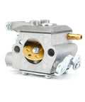 Carburetor Kit With Air Filter For CS 310 Chainsaw Replaces A021001700 WT 946 30.5cc Models in metallic finish, side view