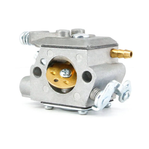 Carburetor Kit With Air Filter For CS 310 Chainsaw Replaces A021001700 WT 946 30.5cc Models in metallic finish, side view