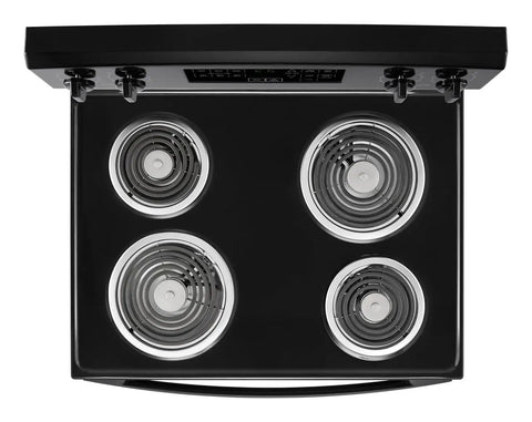 Drip Pan Kit Chrome W10278125 Replacement Part For Refrigerator in use on electric range cooktop, includes 4 durable chrome finish pans