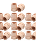 Top Shelf Wood Moxa Fire Extinguisher For 1.8Cm Sticks Comes In A 20 Pack, wooden snuffers arranged, smooth finish.