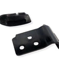 Nylon Tire Changer Insert Kit For Duck Head Mounts rim edge guard and demount fitting head in black, close-up view.