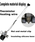 Hotend Heating Assembly For Bambu Lab A1 And A1 Mini 3D Printer Up To 390C With Thermistor Ceramic Heater Base Clip displayed