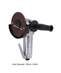 Rock Solid 4 Inch Pneumatic Air Angle Grinder With 11000 RPM Power and Heavy Duty Aluminum Housing for sanding and painting tasks